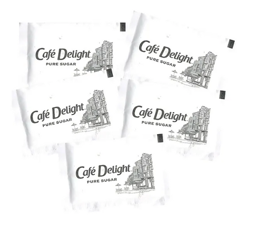 Cafe Delight Sugar, 1000 Packets/Carton (SUG45470)