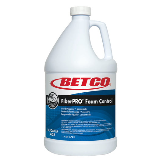 Betco FiberPRO® Foam Control Liquid Defoamer, Fresh, 128 oz., 4/Carton (4030400)