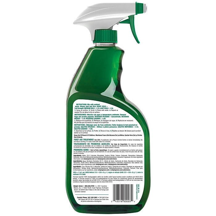 Load image into Gallery viewer, Simple Green Industrial Cleaner and Degreaser, Concentrated, Sassafras Scent, 24 oz
