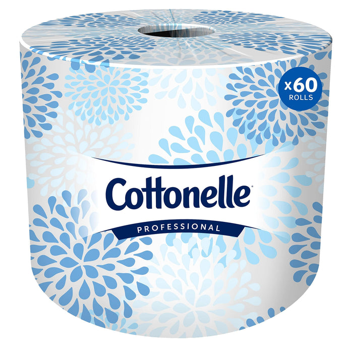 Cottonelle Professional Toilet Paper, 1-ply, White, 170 Sheets/Roll, 12 Rolls/Pack (12456)