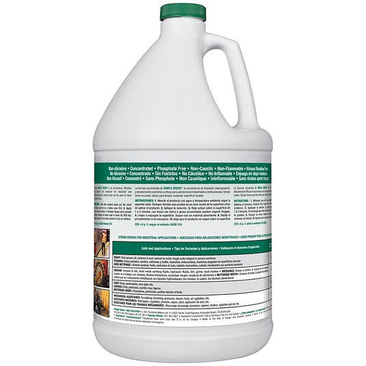 Simple Green Industrial Cleaner and Degreaser 128 Oz