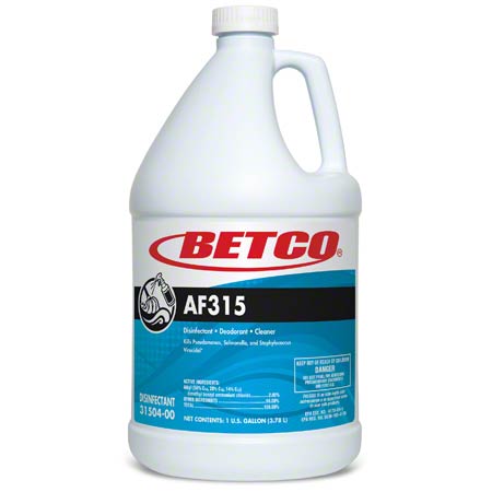 Betco AF315 Disinfectant Cleaner, Citrus Floral Scent, 1 gal., 4/Carton (3150400)