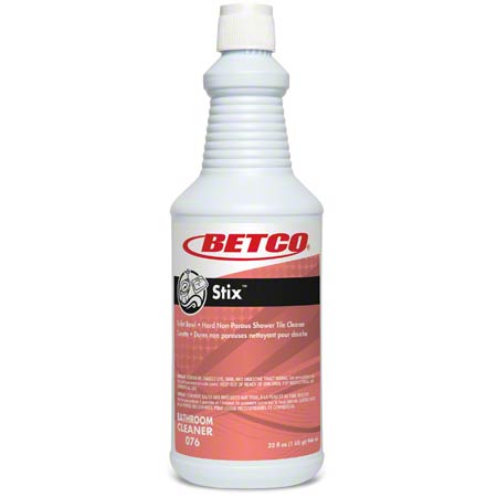 Betco Stix Toilet Bowl Cleaner, Cherry/Almond Scent, 32 oz., 12 Bottles/Carton (761200)