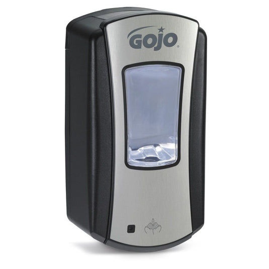 GOJO LTX 12 Automatic Wall Mounted Hand Soap Dispenser, Black (1919-04)