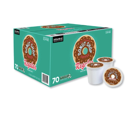 The Original Donut Shop Regular Coffee Keurig® 70 K-Cup® Pods, Medium Roast (371114)