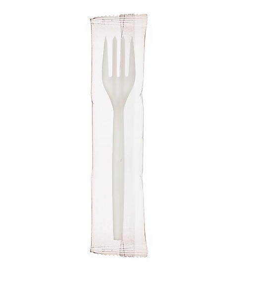 Eco-Products Plantware Polylactide Fork, White, 1000/Carton (EP-S017-W)