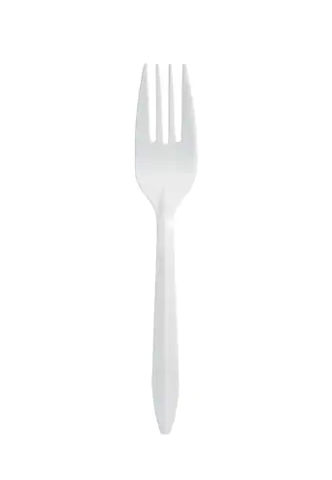 Berkley Square Individually Wrapped Polypropylene Forks, Medium-Weight, White, 1000/Carton (1102000)