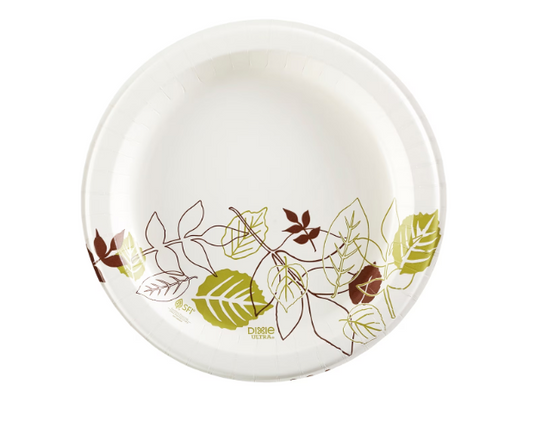 Dixie Ultra Pathways Heavy-Weight Paper Plates, 10”, 500/Carton (SXP10PATH)