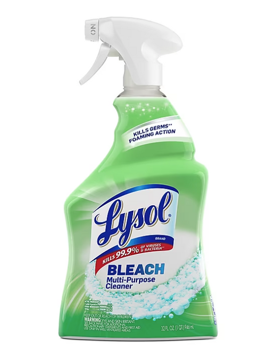 Lysol Multi-Purpose Cleaner Plus Bleach, Chlorine Scent, 32 oz. (1920078914)