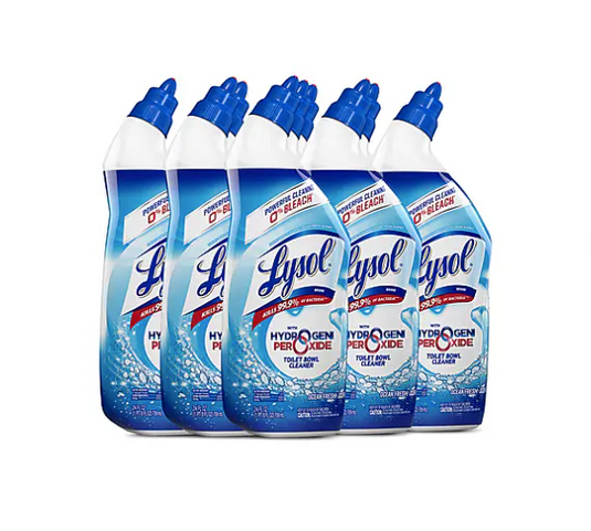 Lysol Toilet Bowl Cleaner, Ocean Fresh, 24 oz., 9/Carton (19200-98011)