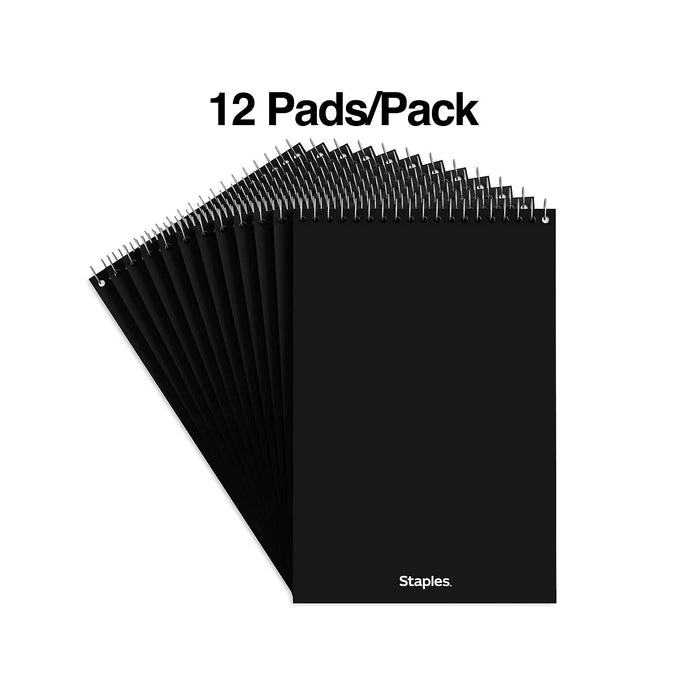 Staples Steno Pads, 6