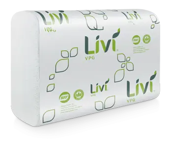 MULTI FOLDS: 43513 LIVI VPG WHITE MULTIFOLD TOWEL 16 PKS/CS