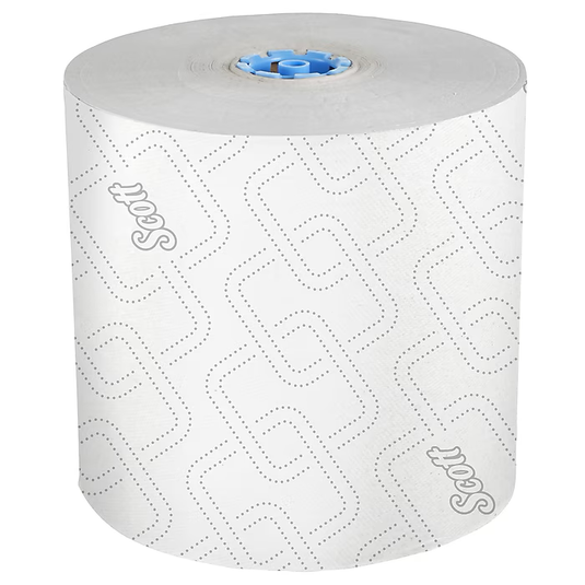 PAPER TOWELS: (OASIS) -40-301BT 7.5" TAD HARD ROLL  (BLUE CORE)
