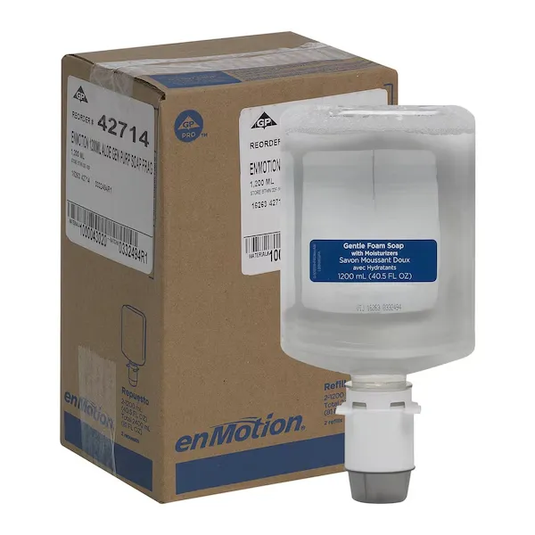 HAND SOAP: (ENMOTION) 42714 Foaming Soap Refill 1200 ml (2 PER CASE)